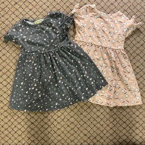 🔹4 for $15🔹 Set of 2 Toddler Dresses 3T